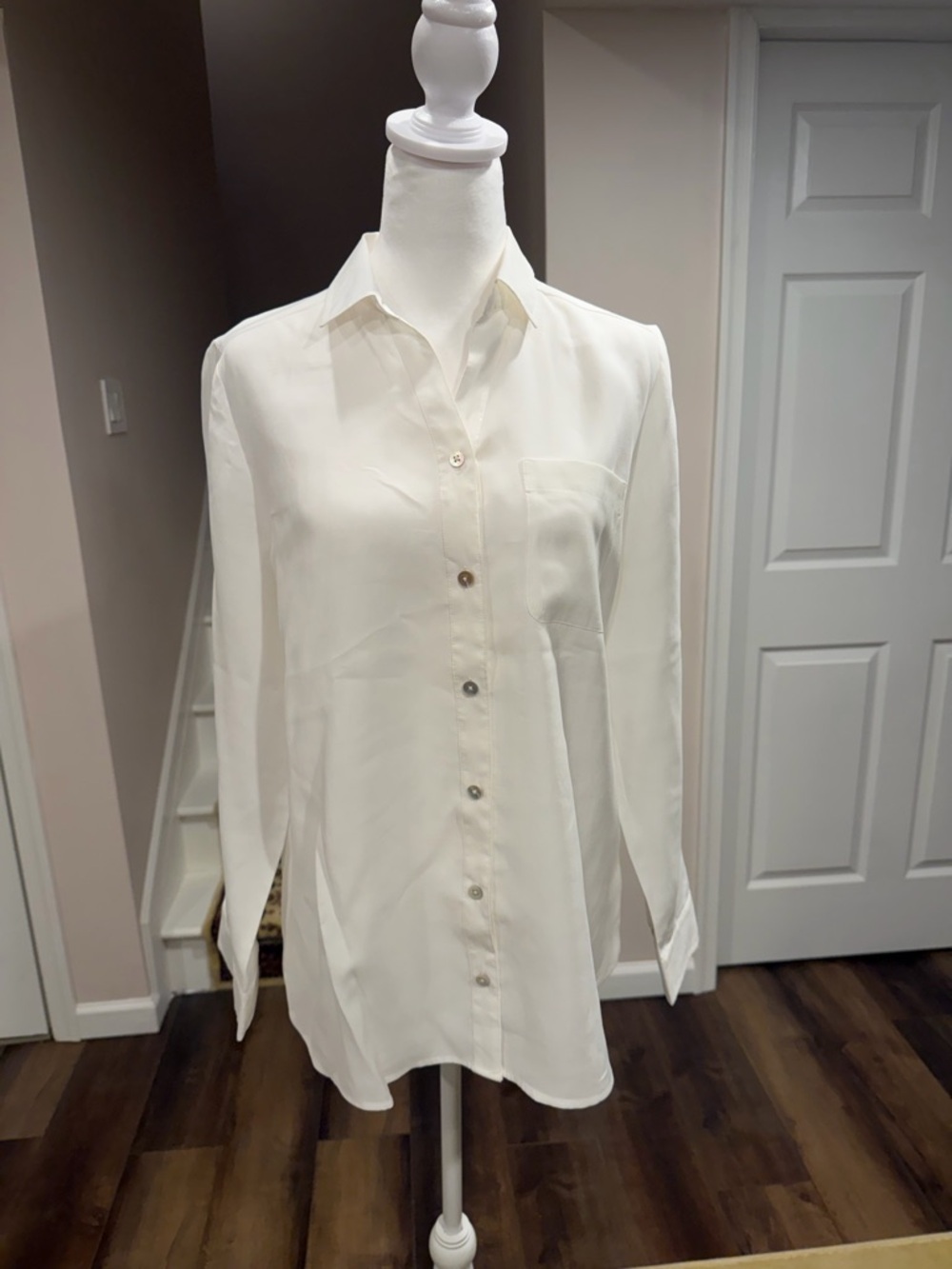 Chico's Button-Down Tunic Shirt